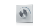 EasyDim Радио панель W-DIM (W) встраиваемая в стену с валкодером на 1 зону, белая, W-DIM-W