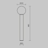 Ландшафтный светильник Outdoor O598FL-01B
