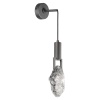 6695/5WL MIDCENT ODL24 239 Настенный светильник брашир. черный/металл/стекло IP20 LED 5W 200Лм 3000K LIA