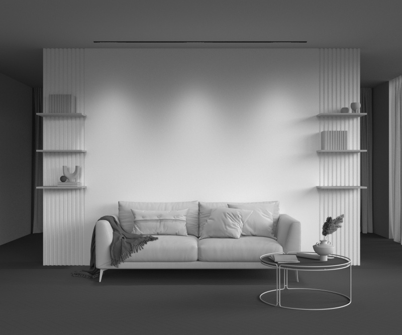 Трековый светильник Technical TR232-2-10W4K-B