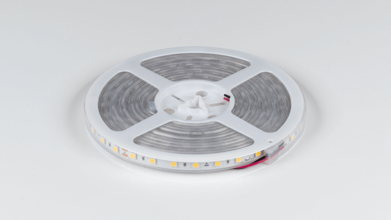DesignLed Светодиодная лента LUX, 5050, 60 LED/м, 14,4 Вт/м, 24В, IP65, Нейтральный белый (4000K), DSG560-24-NW-65
