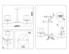 Люстра на штанге Ambrella Light LH57002