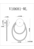 Бра Moderli V10681-WL