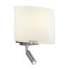 Бра Newport 14361/A white shade