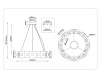 Подвесная люстра Ambrella Light LH31027