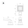 Встраиваемый светильник Arlight 048325