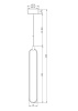 Подвесной светильник Maytoni MOD017PL-L13N