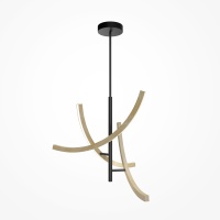 Люстра на штанге Maytoni MOD428PL-L27BK