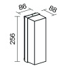 Настенный светильник (бра) Outdoor O450WL-01GF