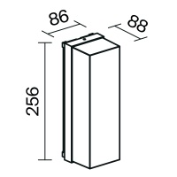 Настенный светильник (бра) Outdoor O450WL-01GF