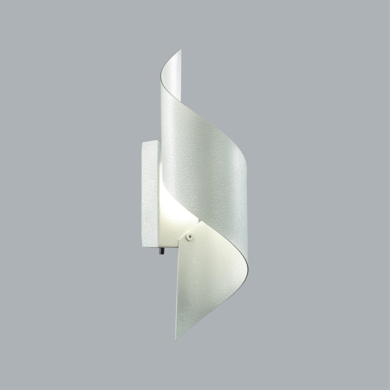 7100/6WL HIGHTECH ODL25 443 Настенный светильник white ice crack металл/акрил IP20 LED 15W 3000K/4000K 220-240V тумблер на корпусе BOCCOLO