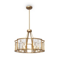 Люстра на штанге Maytoni MOD087PL-06G