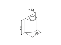 DesignLed Светильник настенный JY ZIMA черный, LW-A0148A-BL-WW