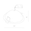 Встраиваемый светильник ARTE Lamp A7016PL-1WH