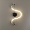 4303/12WL HIGHTECH ODL22 447 черный/античная бронза Настенный светильник IP20 LED 12W 720Лм 4000K KEYS