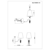 Бра Evoluce SLE105501-01