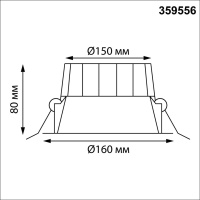 359556 NT Светильник 30Вт 3000/4000/6000К 220-240В IP44 WIR