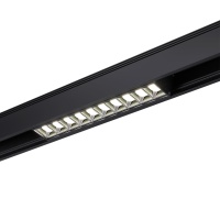 358524 SHINO NT21 082 черный Трековый светильник для низковольного шинопровода IP20 LED 4000K 20W 48V KIT