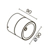Потолочный светильник Outdoor O310CL-L7W3K