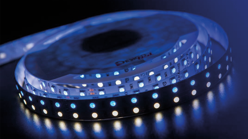 DesignLed Светодиодная лента IP33 RGB + нейтральное белое свечение, DSG5120-24-RGB+NW-33