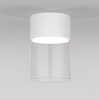 Накладной светильник Elektrostandard 25047/LED 10W 4000К белый/прозрачный