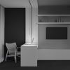 Трековый подвесной светильник Technical TR191-1-3W4K-M-BW