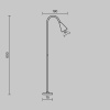 Ландшафтный светильник Outdoor O531FL-L3B3K