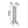 Ландшафтный светильник Outdoor O425FL-L10GF