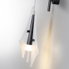 5442/6WLA L-VISION ODL_EX26 059 черный/бел.матовый/металл/стекло/акрил Бра LED*6W 3000K 633Лм AFALINA