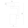 Светильник на шине ARTE Lamp A2310PL-1BK