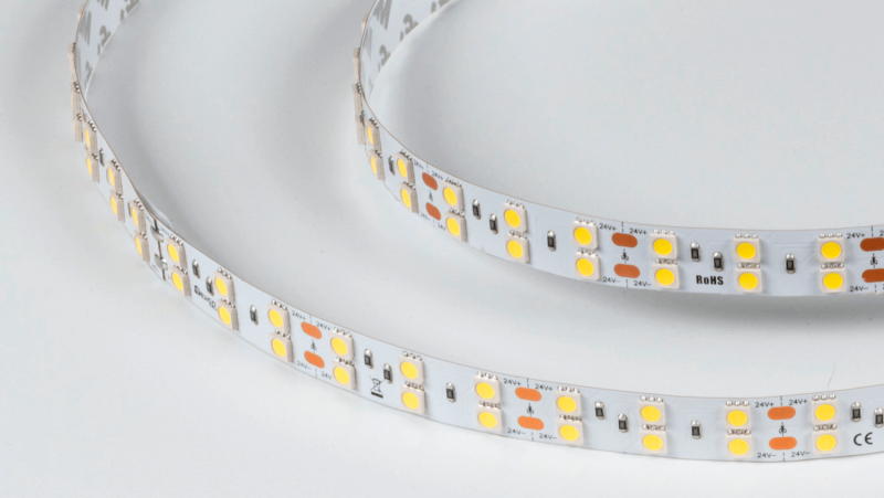 DesignLed Светодиодная лента 28.8Вт 24В IP33 холодное свечение, DSG5120-24-W-33