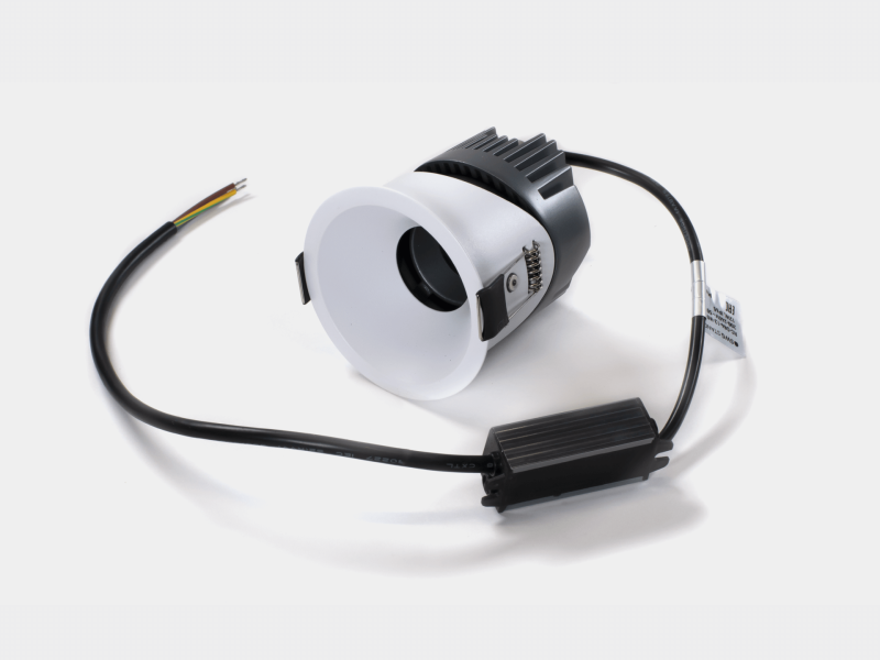 SWG Standart Светильник встраиваемый 12Вт 55° IP65 белый 3000К поворотный RC-D84-12-WH-WW65