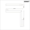 358607 SHINO NT21 155 белый Трековый светильник для низковольного шинопровода IP20 LED 4000K 24W 48V FLUM