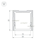 Профиль Arlight 036038