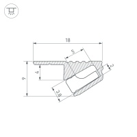 Профиль Arlight 038208