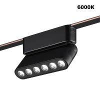 359464 SHINO NT24 100 черный Трековый смарт-светильник для низковольтного шинопровода с двумя режимами работы IP20 LED 6W 24V 3000-6000K EASY