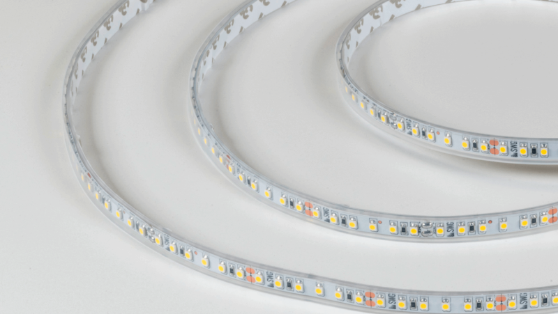 SWG Standard Светодиодная лента 3528, 120 LED/м, 9,6 Вт/м, 24В , IP66, Цвет: Нейтральный белый, SWG3120-24-9.6-NW-66-M