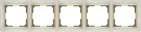 Рамка Werkel WL03-Frame-05-ivory-GD (слоновая кость/золото)