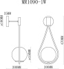 Бра MyFar MR1090-1W