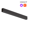 COLIBRI SMART трековый светильник VEGAS черный, 20W, 2700-6000K, 1800ЛМ, D410*25*40, 20 шт/кор