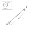 Бра Odeon Light 4396/8WL
