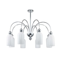 Люстра на штанге Escada 686/8PL Chrome