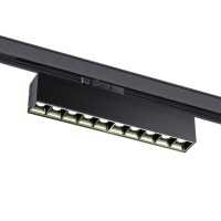 358861 PORT NT22 262 черный Светильник трехфазный трековый светодиодный IP20 LED 4000K 16W 220V ITER