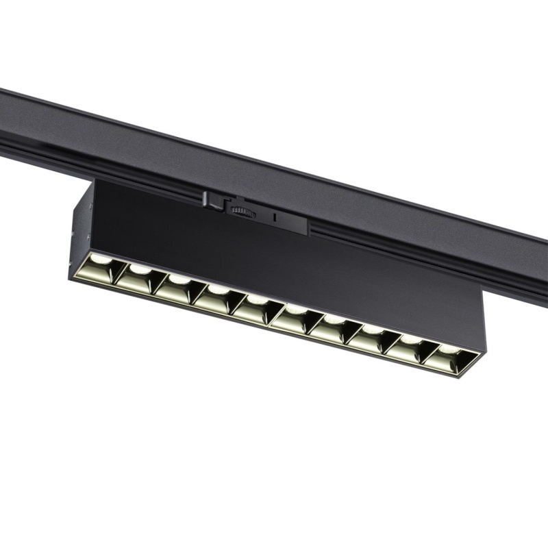 358861 PORT NT22 262 черный Светильник трехфазный трековый светодиодный IP20 LED 4000K 16W 220V ITER