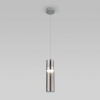 Подвесной светильник Eurosvet 50244/1 LED хром/дымчатый