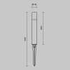 Ландшафтный светильник Outdoor O416FL-L3B3K1