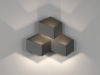 DesignLed Светильник настенный GW PALMIRA 9 Вт, GW-1101-3-9-BL-NW