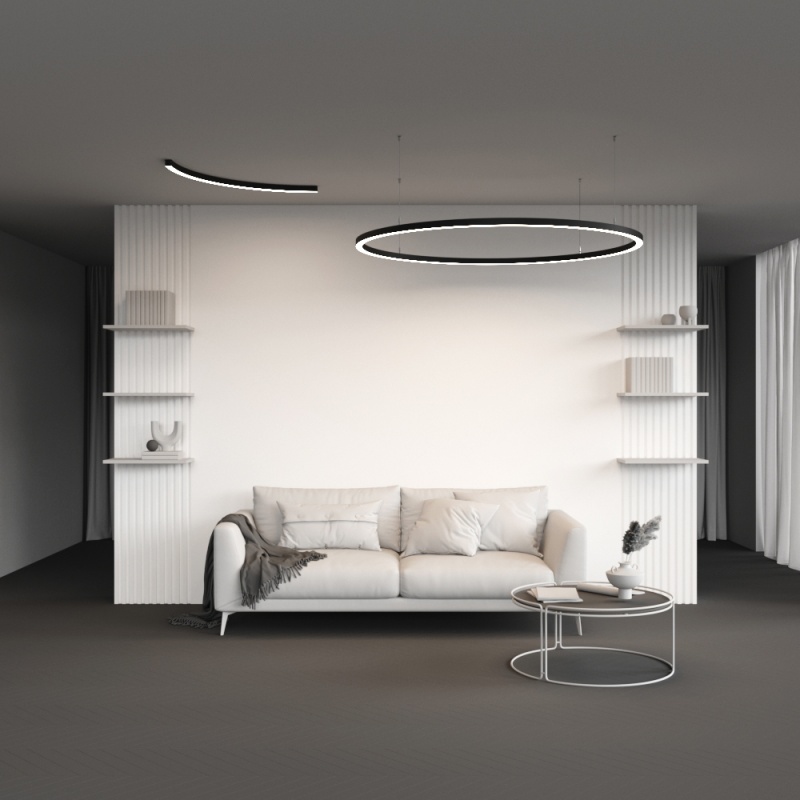 Профиль Maytoni ALM-3535R-B-D-90°-1.5M