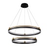 Каскадная люстра Crystal Lux FERNANDO SP123W LED BLACK/GOLD