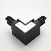 Коннектор Yeelight Pro S21 для магнитного подвесного трека, L-Тип, горизонтальный, токопроводящий, черный YLP064
